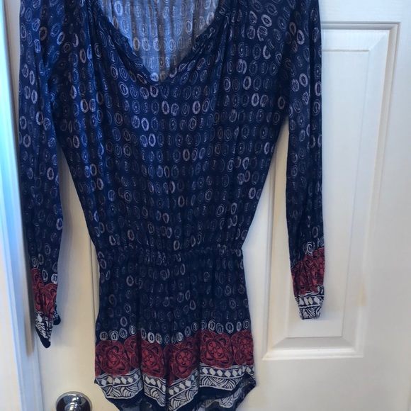 Anthropologie Lilka Nandini Printed Romper - Picture 3 of 4